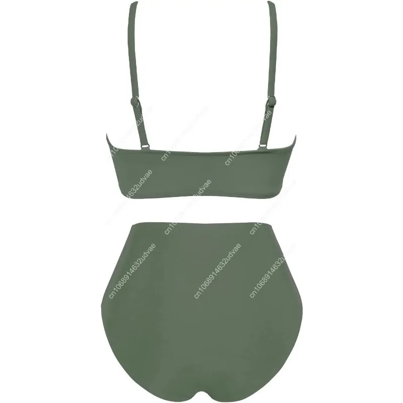Conjuntos de biquíni femininos - Swimsuit Bikini Ruched avaliação e preço