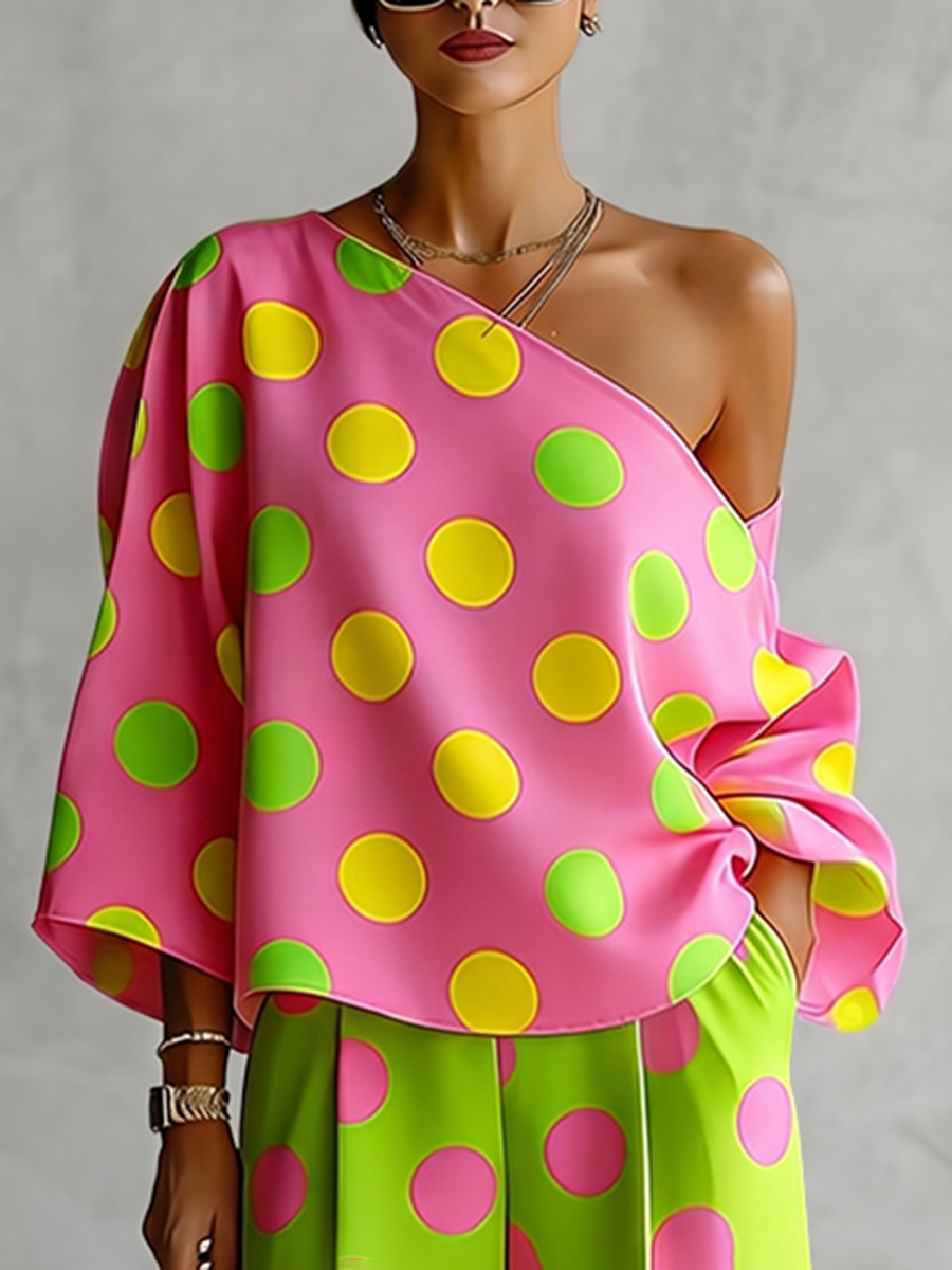 Conjunto Feminino Missuoo de 2 - Blouse Off Shoulder avaliação e preço