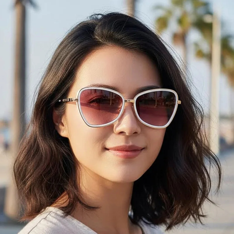 Óculos de Sol Femininos Vintag - Sunglasses Cat Eye avaliação e preço