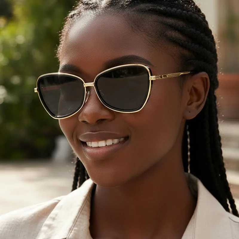 Óculos de Sol Femininos Vintag - Sunglasses Cat Eye avaliação e preço
