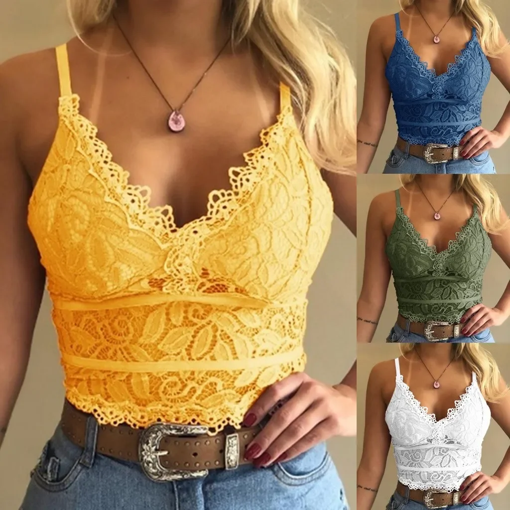 Floral Lace Push Up Bralette p - Bralette Triangle Set avaliação e preço