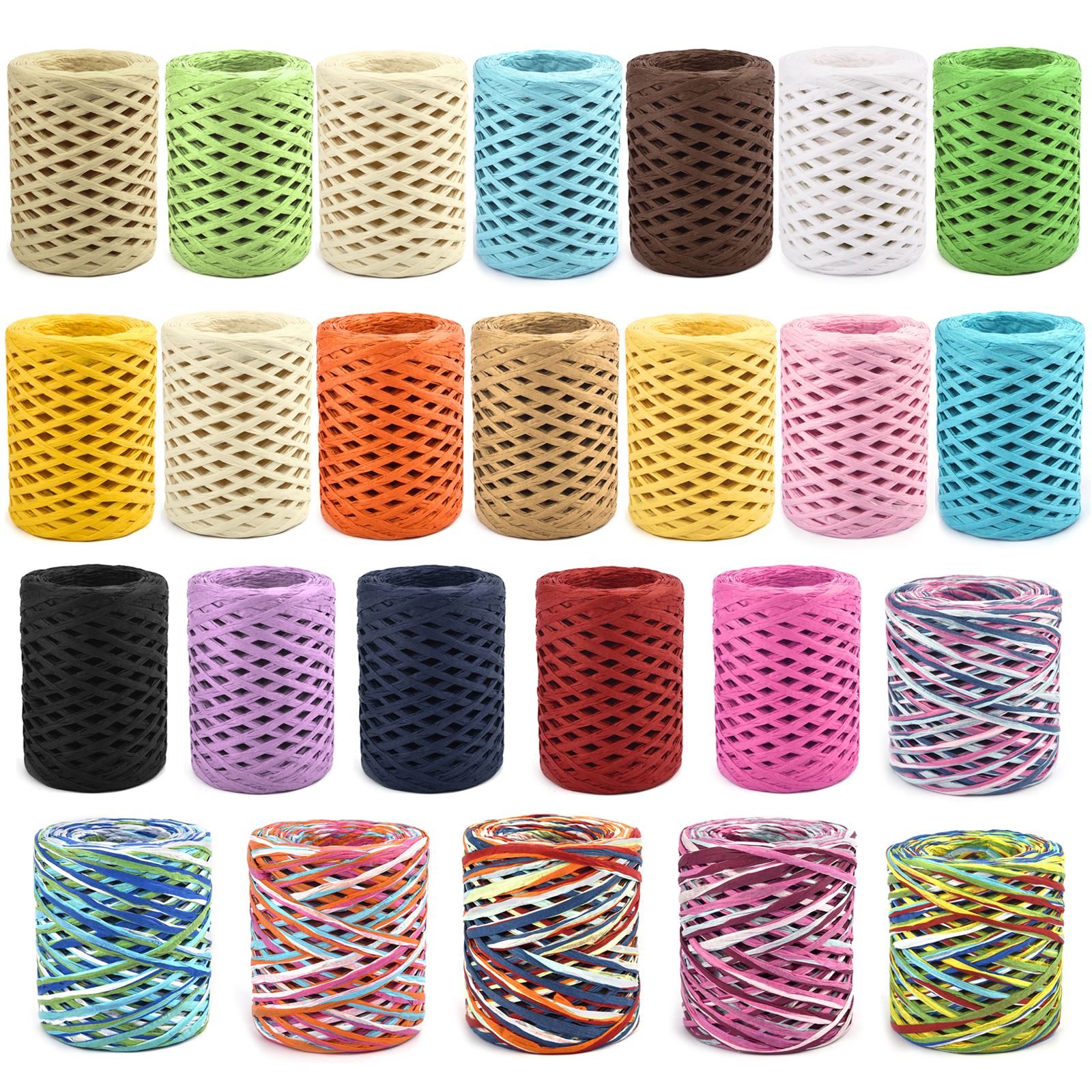 100m fio de palha de ráfia nat - Crochet Bag Raffia avaliação e preço