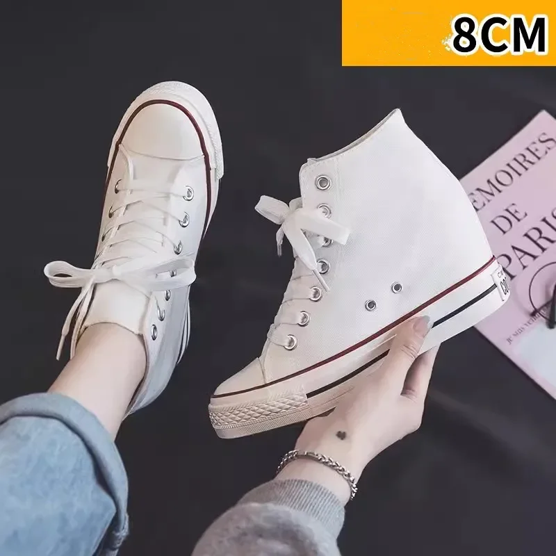 Alta 8cm plataforma sapatos de - Wedge Espadrille Women avaliação e preço