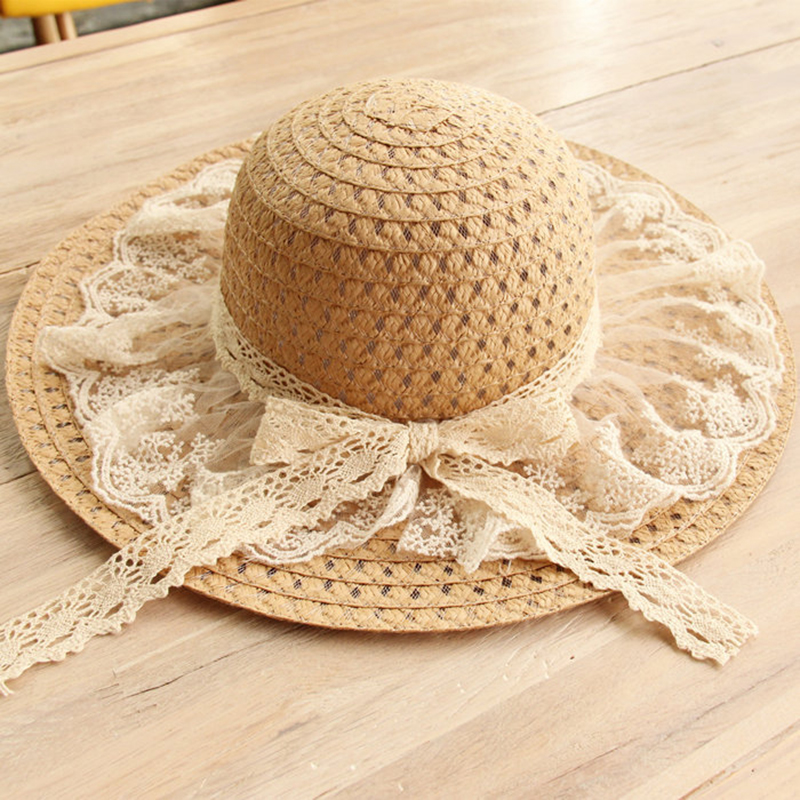 Mulheres Renda Chapéus de sol, - Hat Floppy Wide avaliação e preço