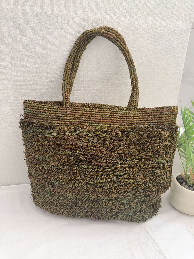 Bolsa de Palha de Ráfia Luxuos - Crochet Bag Raffia avaliação e preço