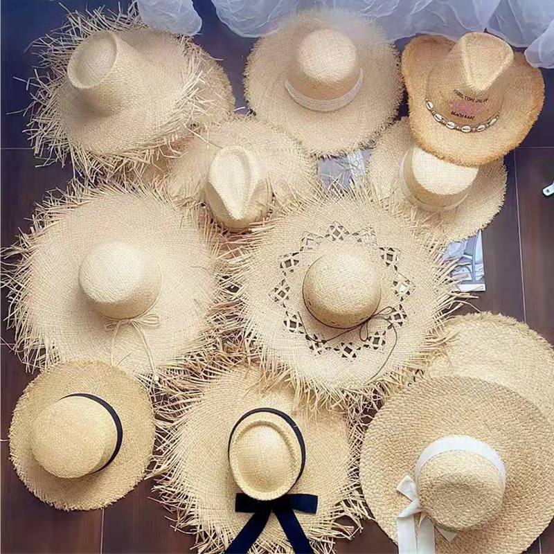 Novas mulheres verão natural r - Hat Floppy Wide avaliação e preço