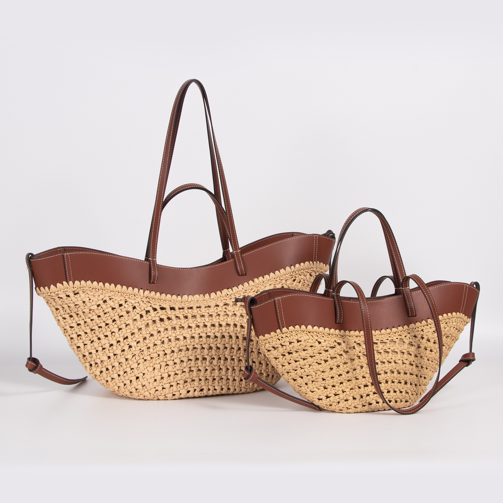 Bolsa Tote Feminina de Grande  - Crochet Bag Raffia avaliação e preço