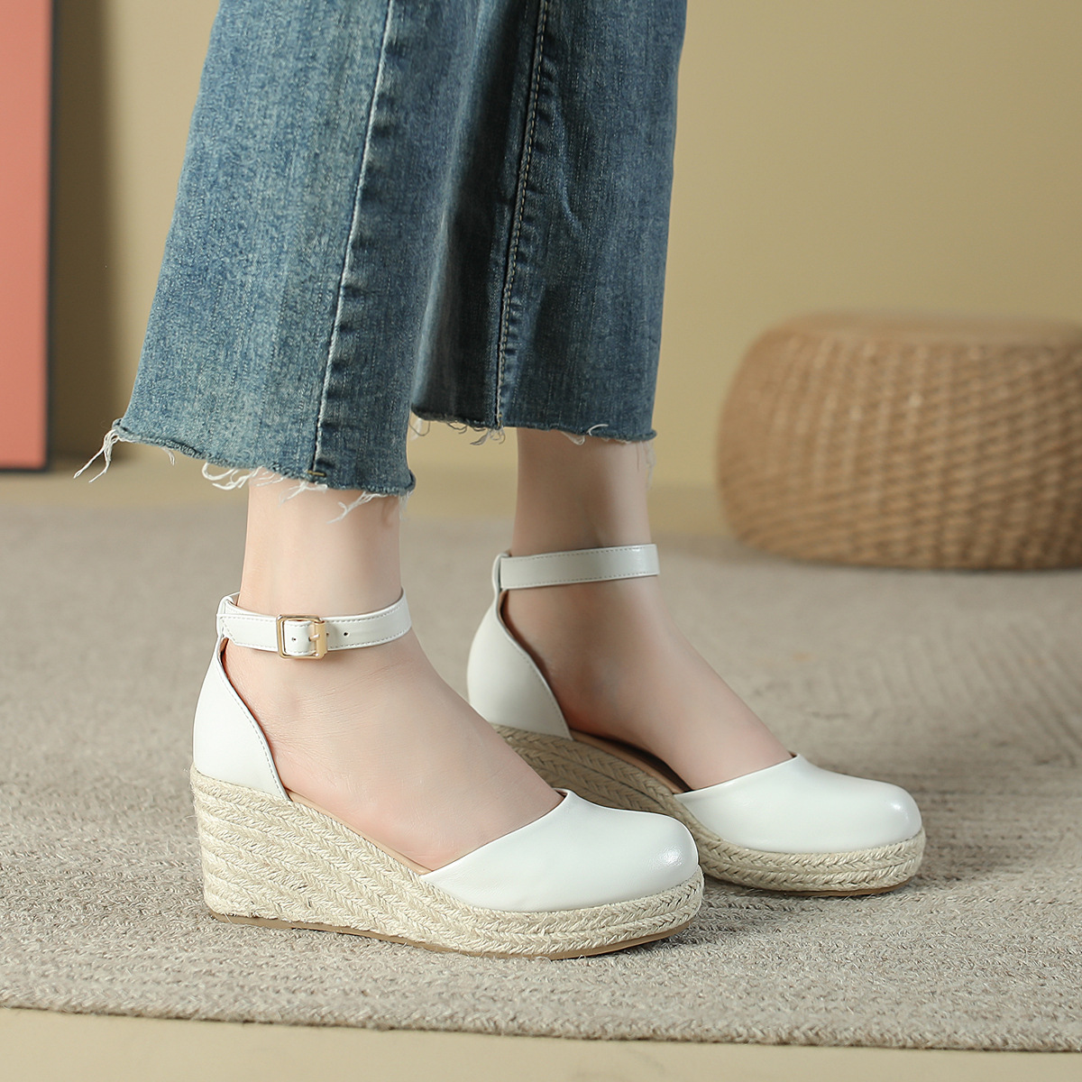 Sandálias Femininas Anabela Es - Wedge Espadrille Women avaliação e preço