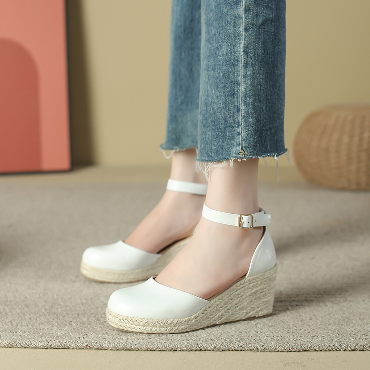 Sandálias Femininas Anabela Es - Wedge Espadrille Women avaliação e preço