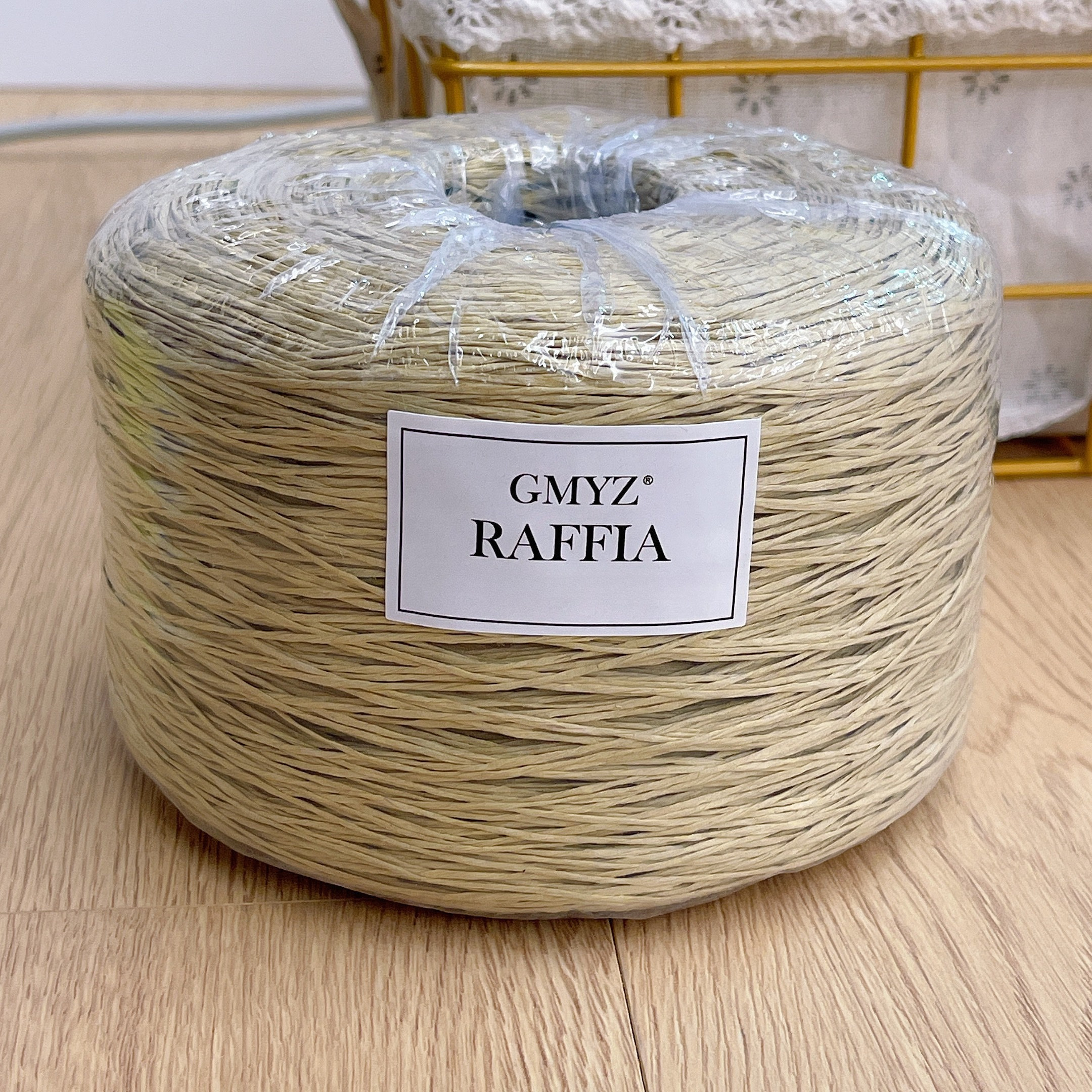 Fio de Ráfia Natural Liso 220g - Crochet Bag Raffia avaliação e preço