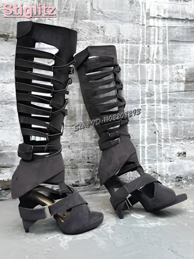 Retro cross-amarrado sandálias - Sandal Strappy Heeled avaliação e preço