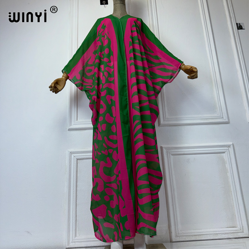 WINYI África Kimonos com Estam - Cover Up Kaftan avaliação e preço