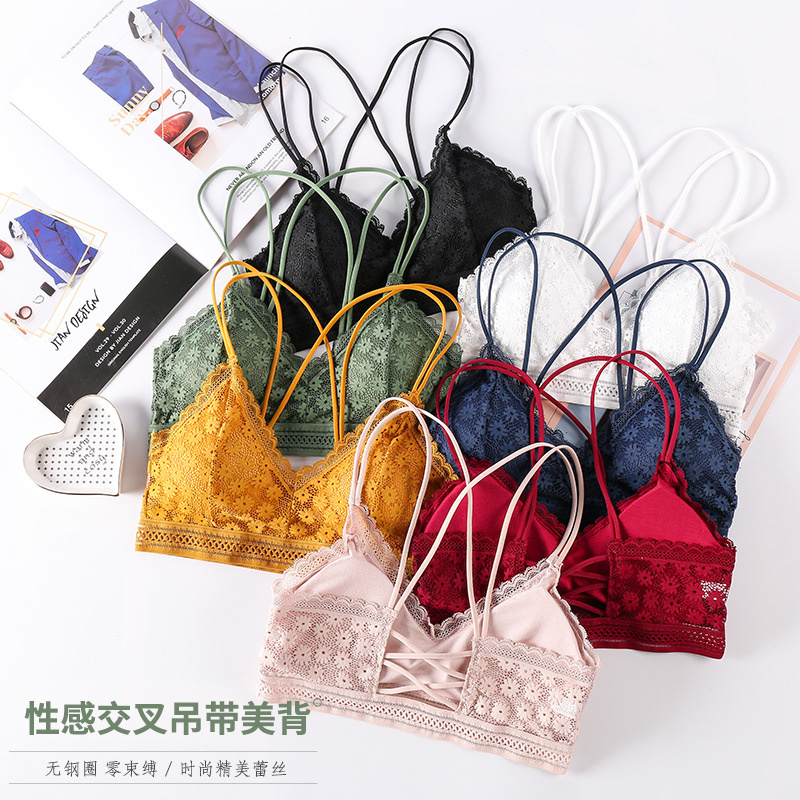 Sutiã sensual sem costura 3d,  - Bralette Triangle Set avaliação e preço