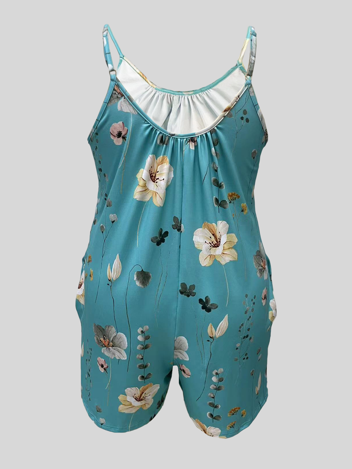 Macacão cami com estampa allov - Romper Floral Print avaliação e preço