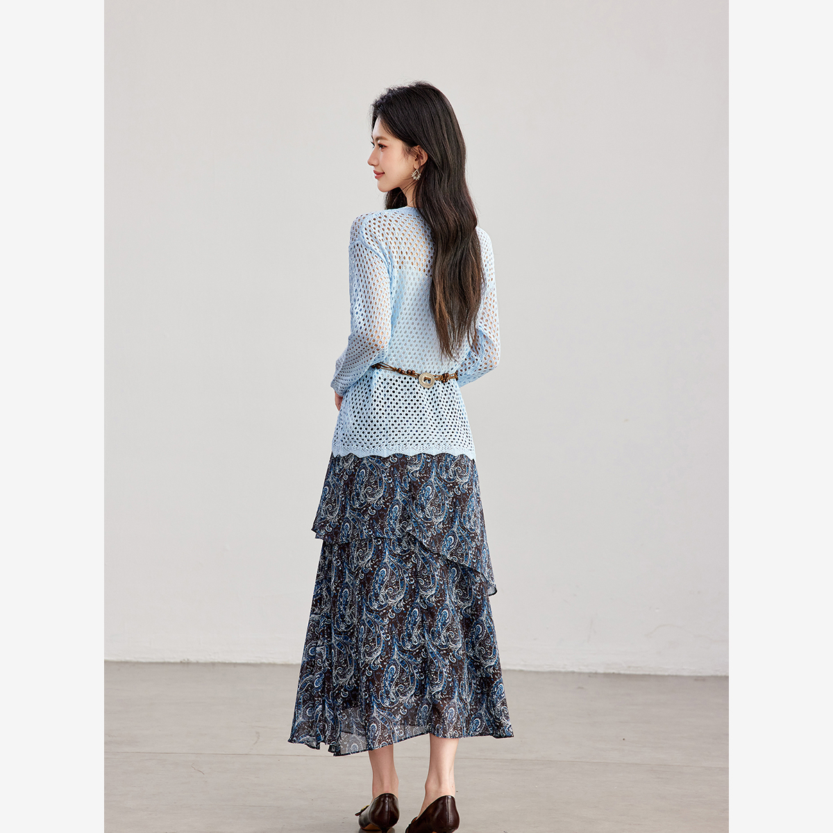 Conjunto Feminino VIMLY de Dua - Midi Skirt Floral avaliação e preço