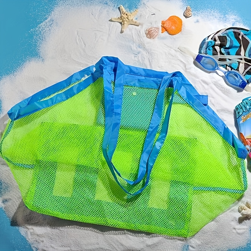 Bolsa de praia grande de malha - Tote Bag Beach avaliação e preço