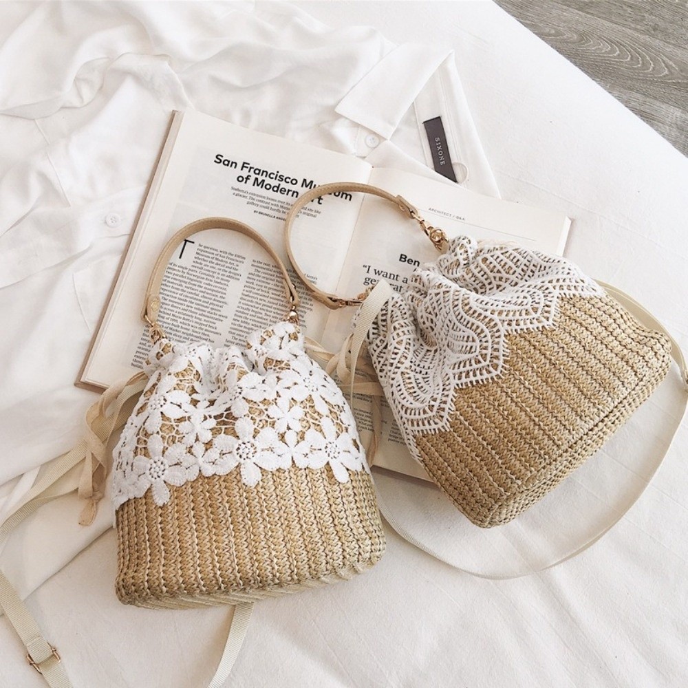 Bolsa de Ombro Vintage de Rend - Tote Bag Beach avaliação e preço