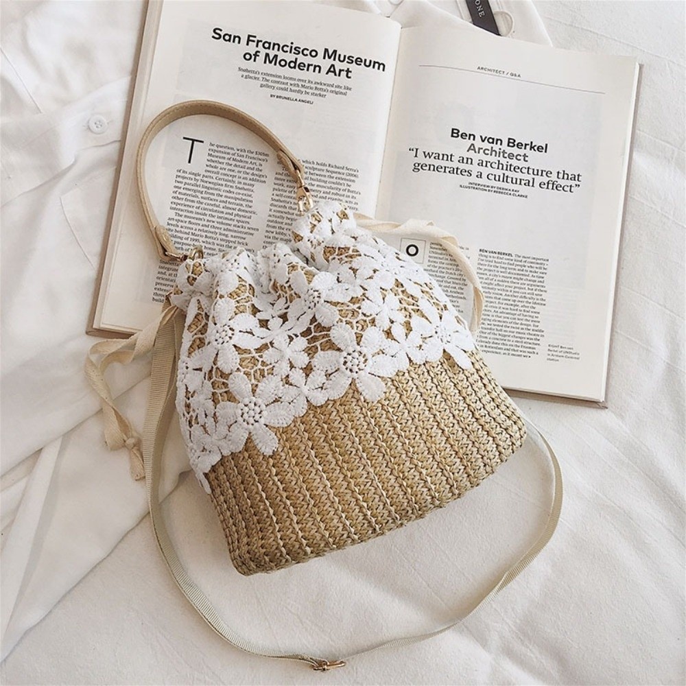 Bolsa de Ombro Vintage de Rend - Tote Bag Beach avaliação e preço