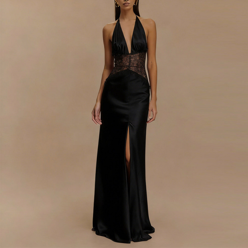 Vestido Maxi Sexy Rosa de Ceti - Maxi Dress Halter avaliação e preço