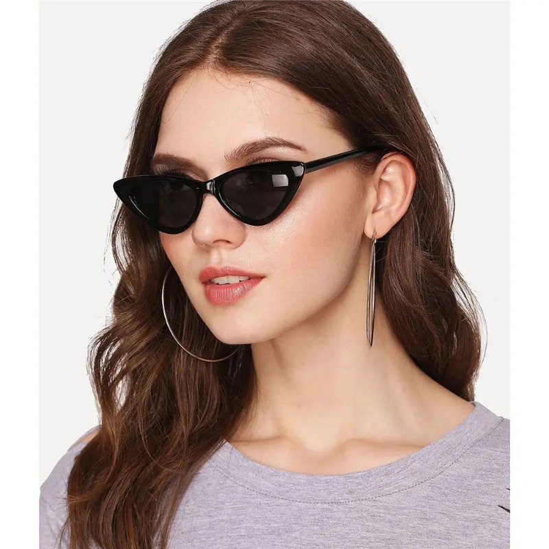 Óculos de Sol Vintage Estilo G - Sunglasses Cat Eye avaliação e preço