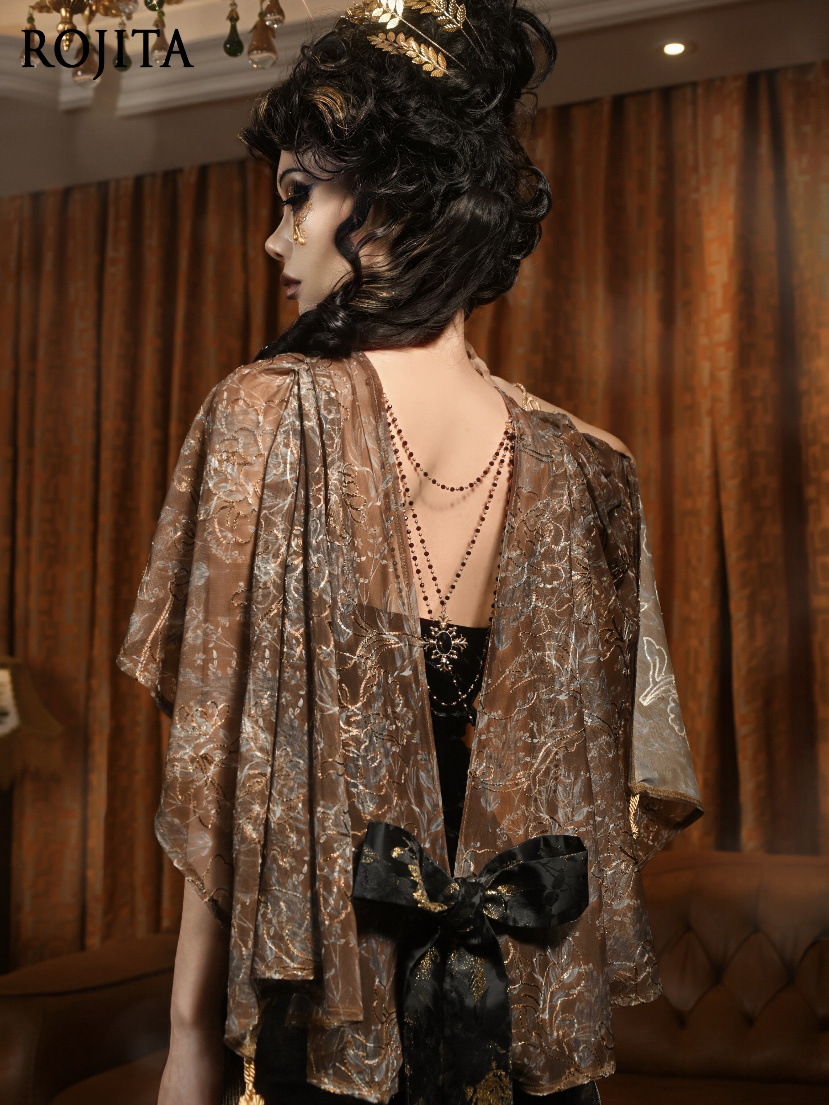 Kimono Transparente Floral Mar - Kimono Sheer Floral avaliação e preço