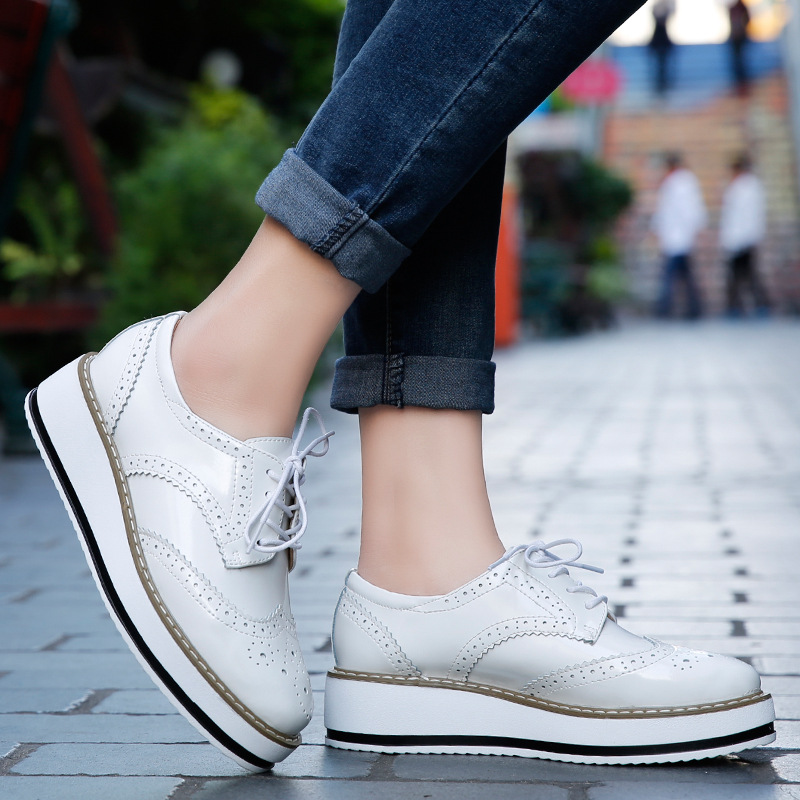 Mulheres sapatos de couro sapa - Wedge Espadrille Women avaliação e preço