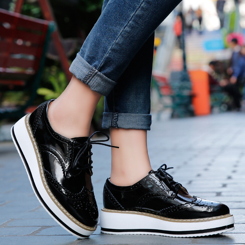 Mulheres sapatos de couro sapa - Wedge Espadrille Women avaliação e preço
