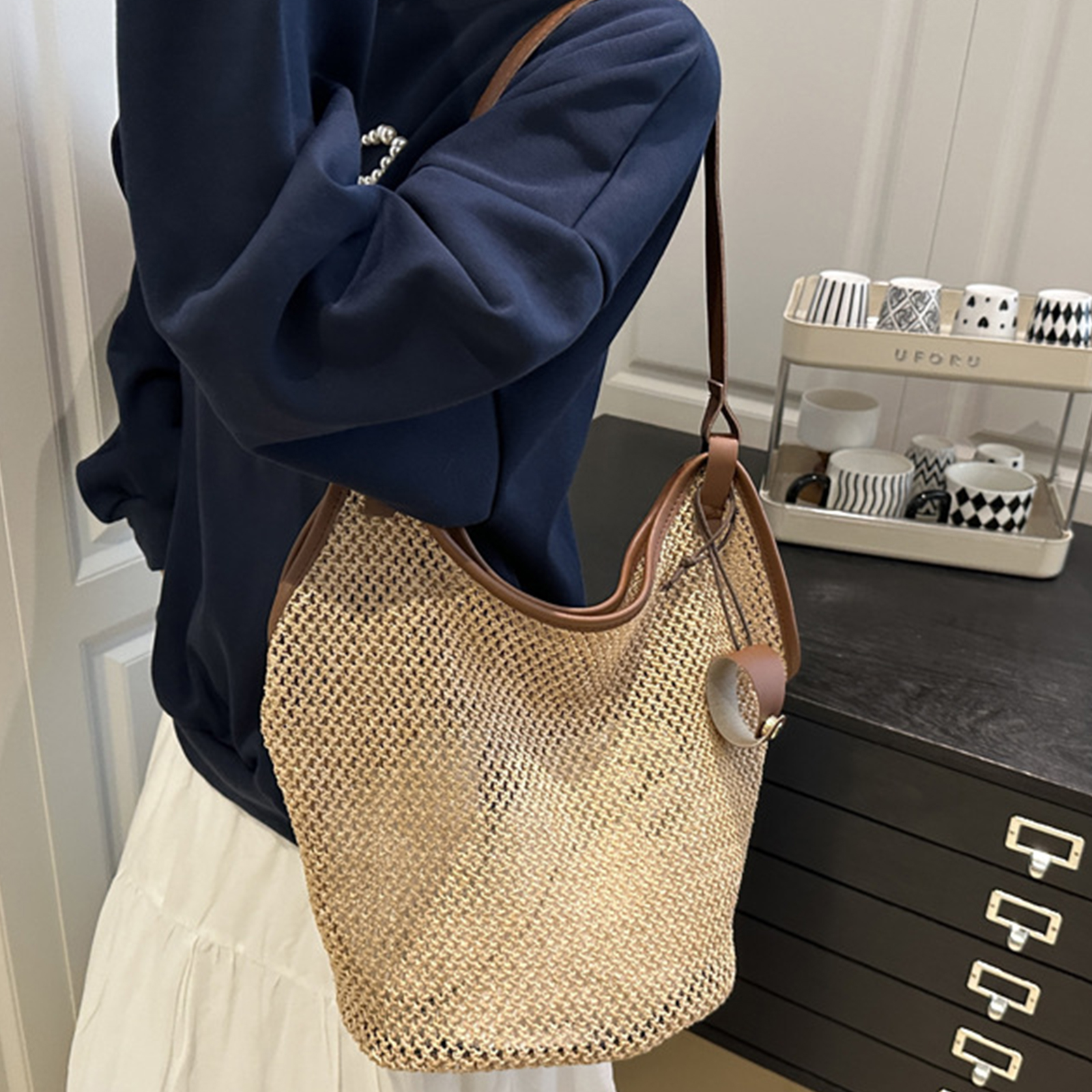Bolsa de Ombro de Praia em Pal - Tote Bag Beach avaliação e preço