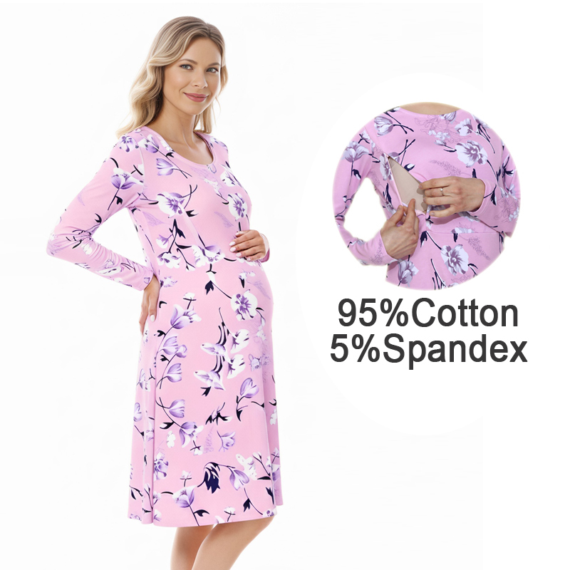 Vestido Floral de Amamentação  - Midi Skirt Floral avaliação e preço